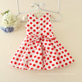 brand new name dotted classic red party dresses birthday holiday celebration party clothing high quality duoduo princess dresses